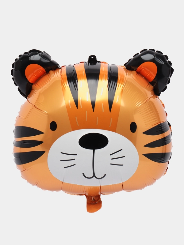 Шар фольгированный Тигр, Голова тигра, Тигренок, 23"