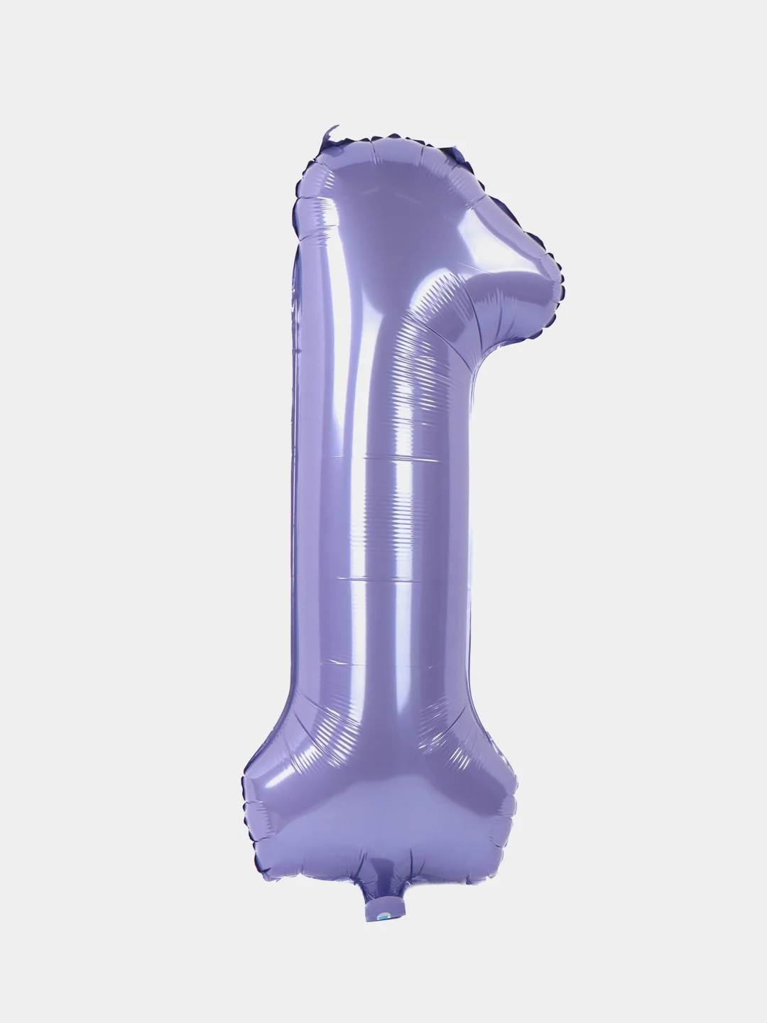 Аметистовый шар цифра фольгированный 40", цифра 1