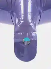 Аметистовый шар цифра фольгированный 40", цифра 1