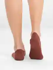 Красный носки лодки из хлопка