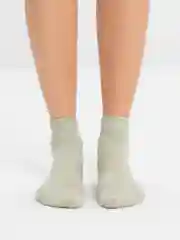 Зеленый носки женские POOPSOCKS, средней длины