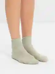 Зеленый носки женские POOPSOCKS, средней длины