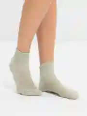 Зеленый носки женские POOPSOCKS, средней длины