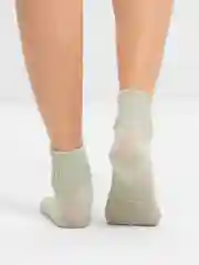 Зеленый носки женские POOPSOCKS, средней длины