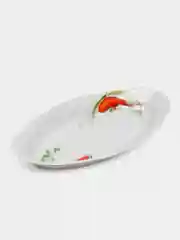 Красный селедочница, фарфор