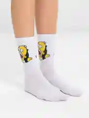 Носки с принтом "Гомер"