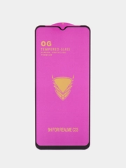 Защитное стекло OG Premium для Realme C33 с набором для наклейки