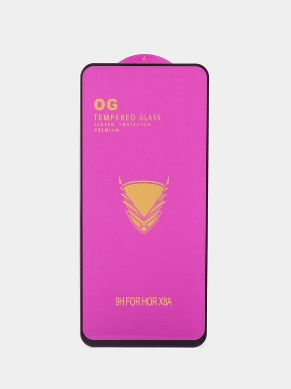 Защитное стекло OG Premium для HONOR x8, x8a с набором для наклейки