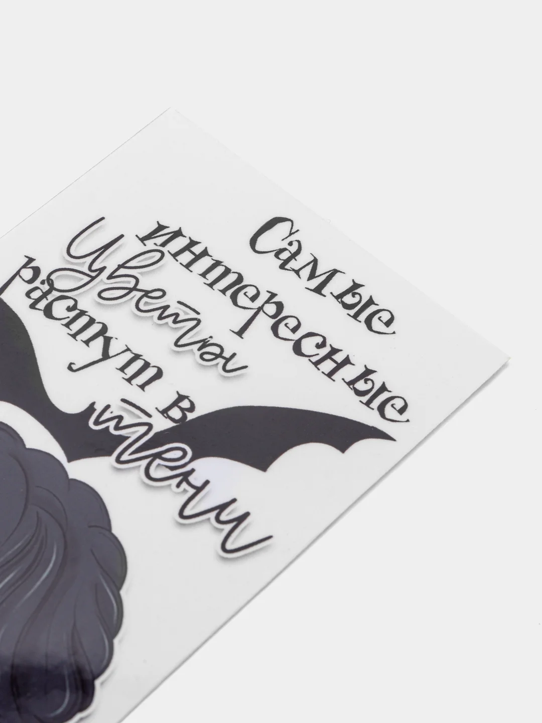 Хром набор .Закладка для книг и учебников Wednesday Addams