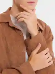 Золотой кольцо унисекс