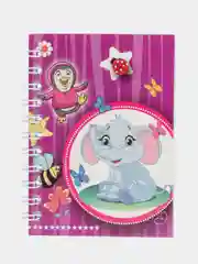 Аметистовый блокнот 8х11 см 60л. Зверушки в пак. 200927696