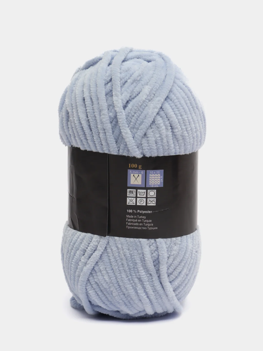 Ледяной плюшевая пряжа Himalaya Bursa Chenille, 100 г, 120 м