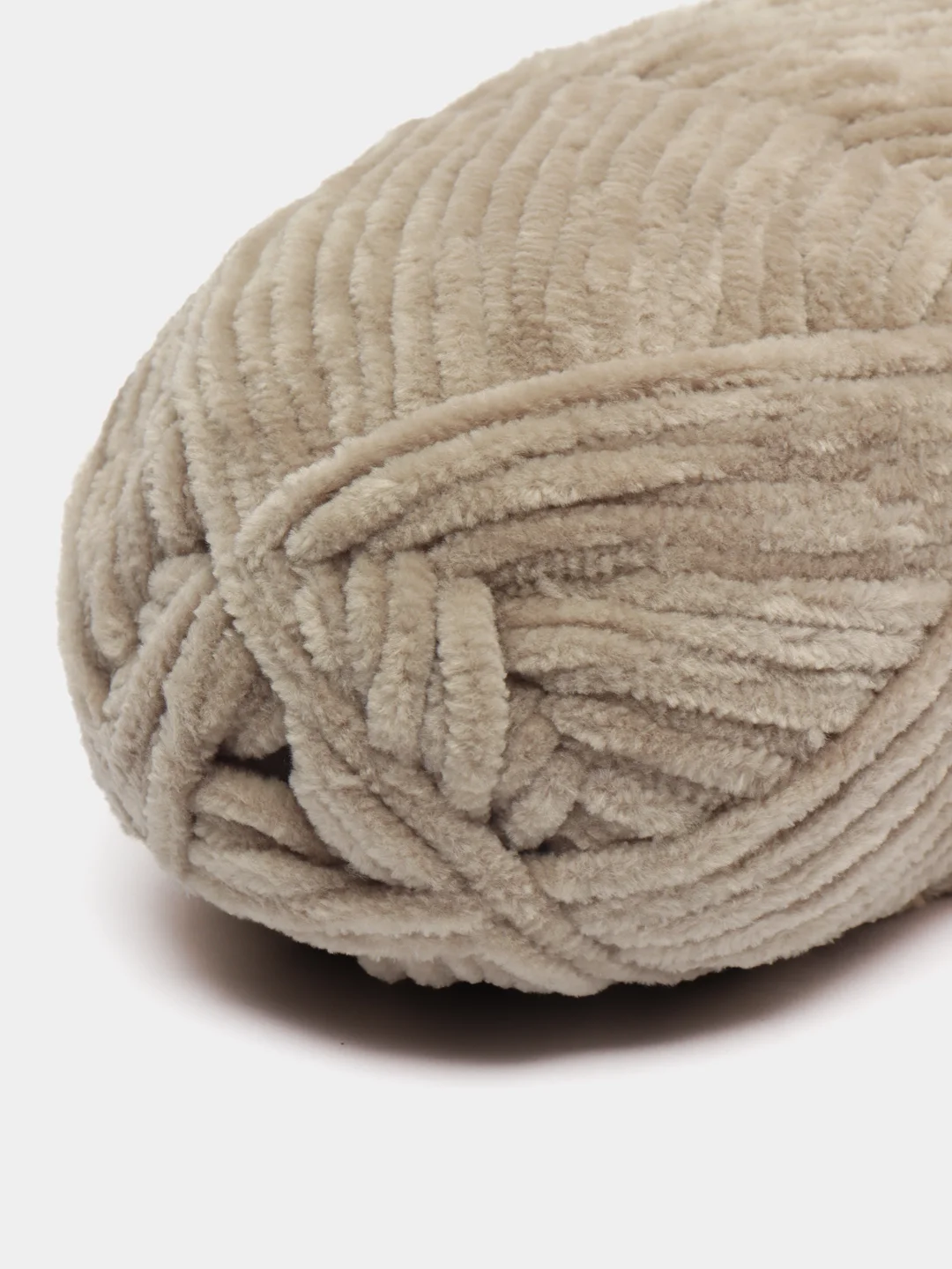Коричневый плюшевая пряжа Himalaya Bursa Chenille, 100 г, 120 м