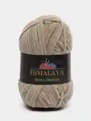 Коричневый плюшевая пряжа Himalaya Bursa Chenille, 100 г, 120 м