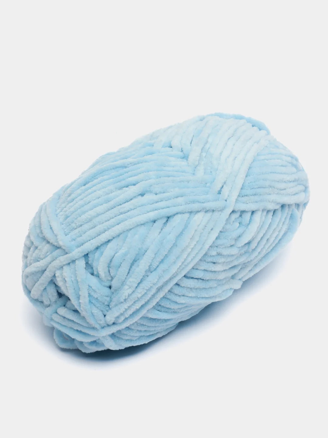 Голубой плюшевая пряжа Himalaya Bursa Chenille, 100 г, 120 м