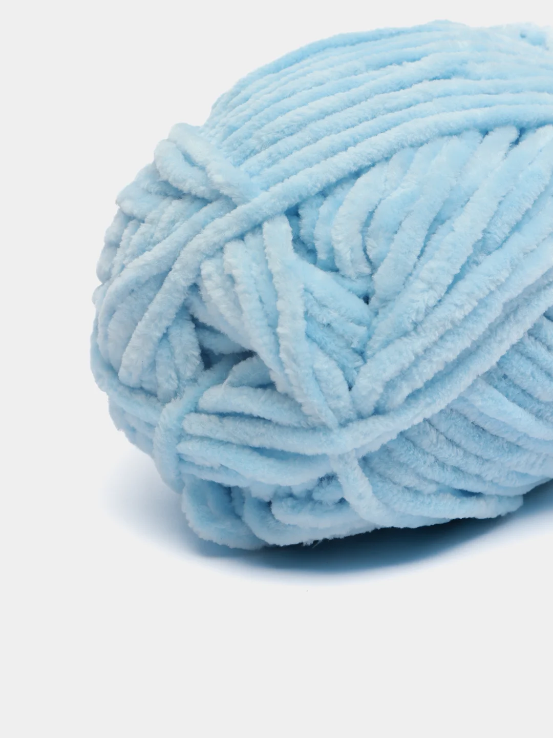 Голубой плюшевая пряжа Himalaya Bursa Chenille, 100 г, 120 м