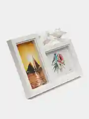 Фоторамка на 2 фото "Птицы на ветке", 10*15 см