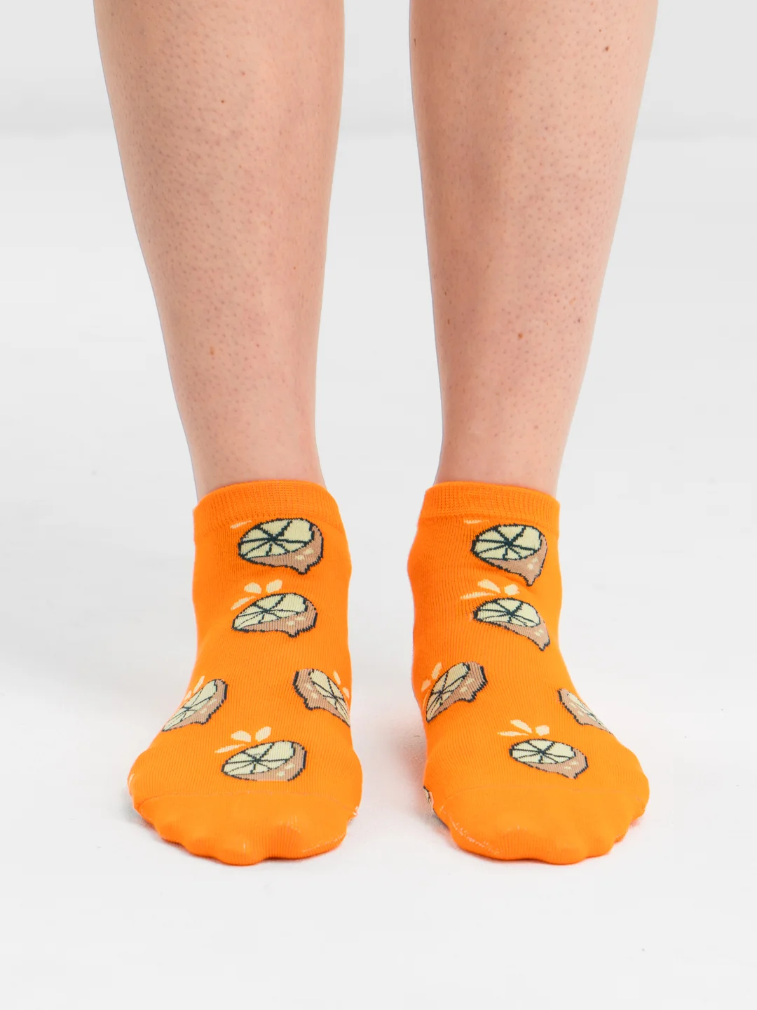 Лимонный носки "Фрукты", Twoe, 37-41 размеры