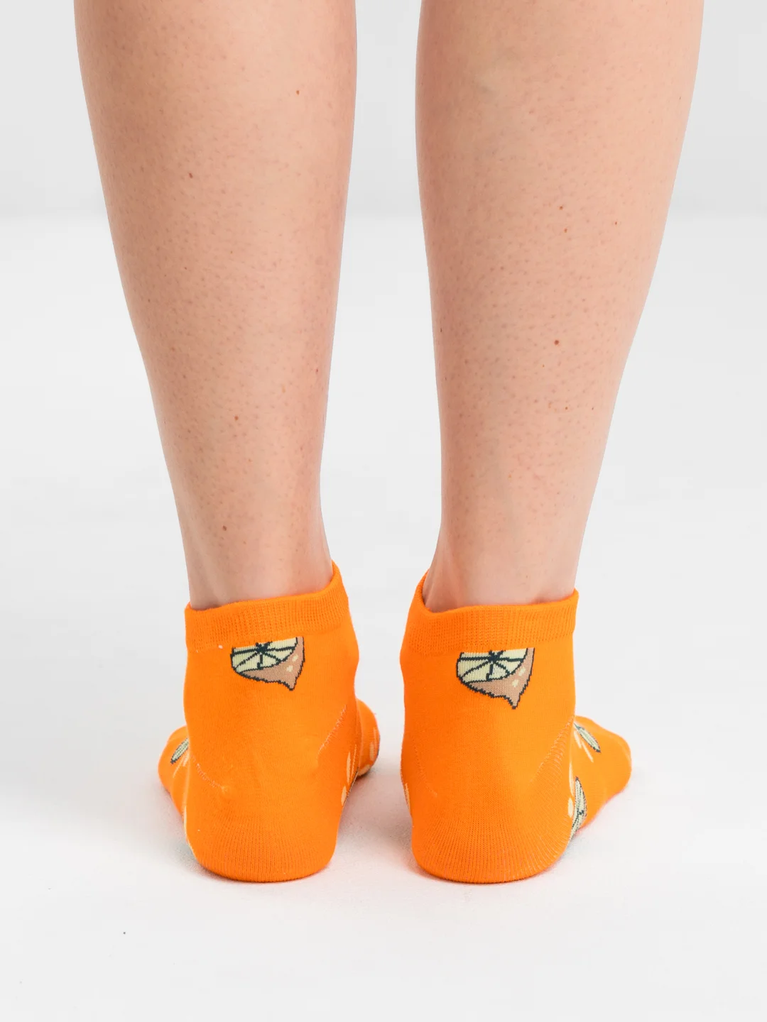 Лимонный носки "Фрукты", Twoe, 37-41 размеры