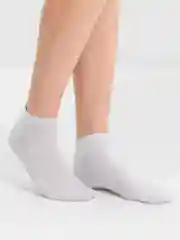 Носки короткие, белые, спортивные