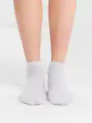 Носки короткие, белые, спортивные