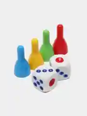 Настольная игра для мальчиков "Весёлые ходилки" 4 в 1 (раскраска)