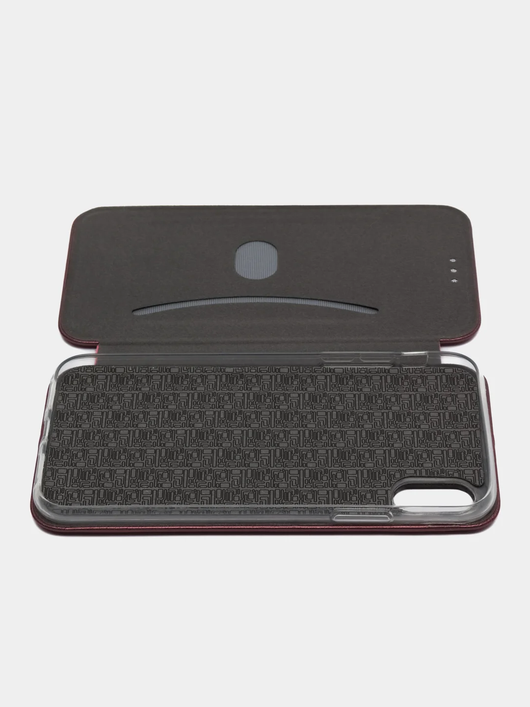 Бордовый чехол книжка кожаный для iPhone 11, 11 Pro, 11 Pro Max, 7/8, 7/8 Plus, XS MaX, X/XS