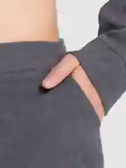 Серый мужской костюм двойка,брючный, микровельвет