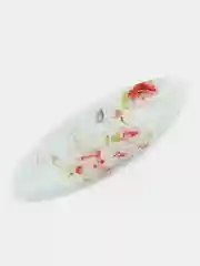 Прозрачный селедочница, блюдо для рыбы, стекло