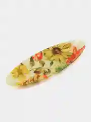 Желтый селедочница, блюдо для рыбы, стекло