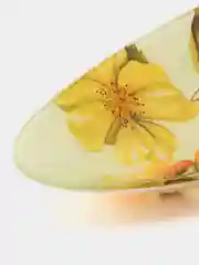 Желтый селедочница, блюдо для рыбы, стекло