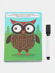 Развивающая игра Пиши-Стирай "Веселые лабиринты"