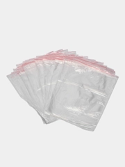 Зип-лок пакеты 35х45 см, 100 штук, гриппер, с замком зиплок (zip-lock)
