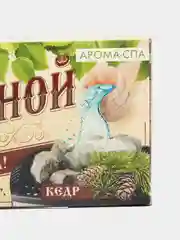 Соляной брикет для бани, с ароматом, 4 штуки
