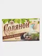 Соляной брикет для бани, с ароматом, 4 штуки