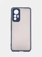 Темно-синий чехол для Xiaomi 12 lite, матовый, пластиковый