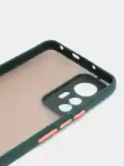 Лесной зеленый чехол для Xiaomi 12 lite, матовый, пластиковый
