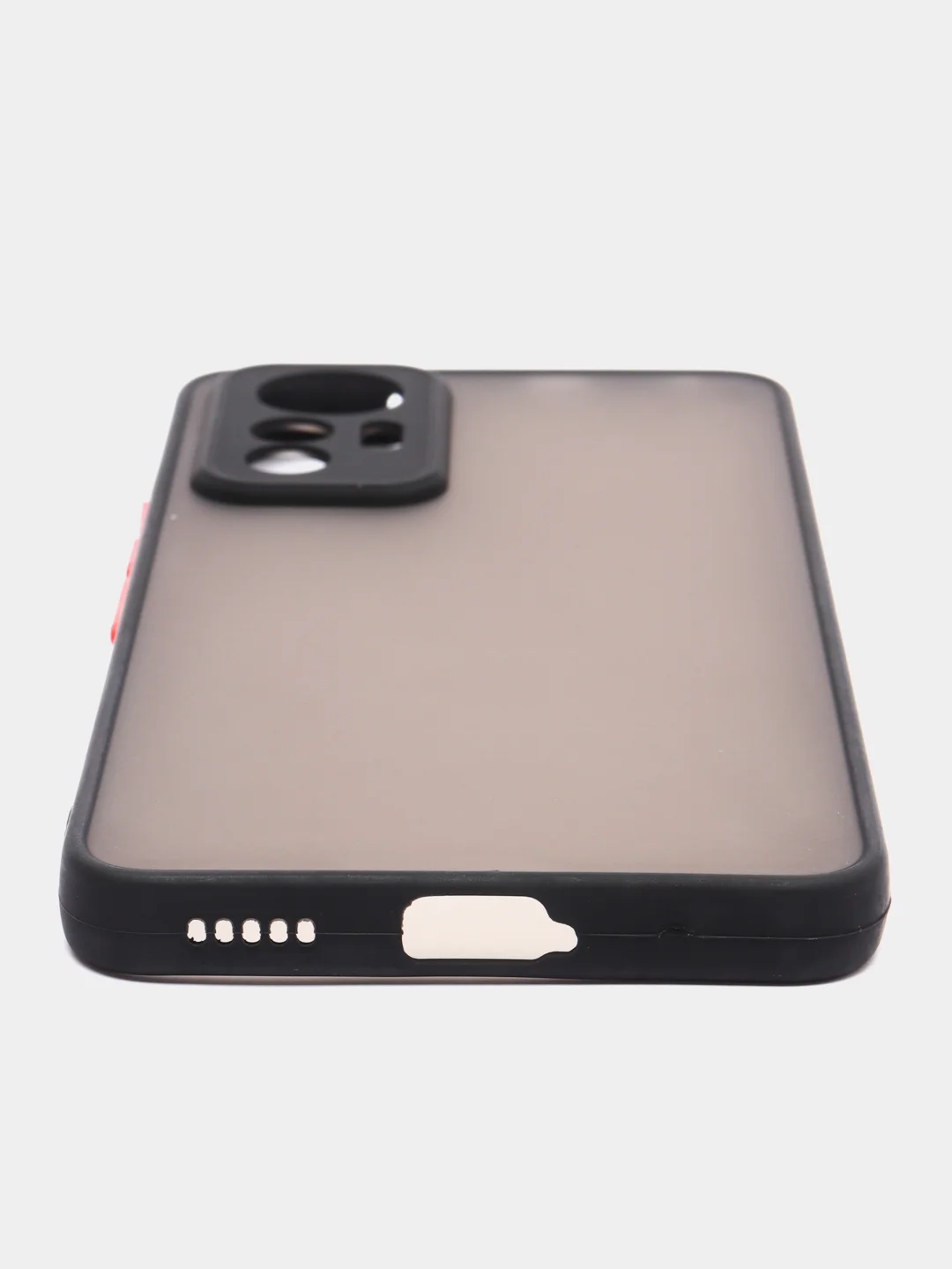 Черный чехол для Xiaomi 12 lite, матовый, пластиковый