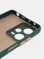 Лесной зеленый чехол для Xiaomi Redmi Note 12 Pro Plus 5G, матовый, пластиковый