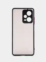 Черный чехол для Xiaomi Redmi Note 12 Pro Plus 5G, матовый, пластиковый