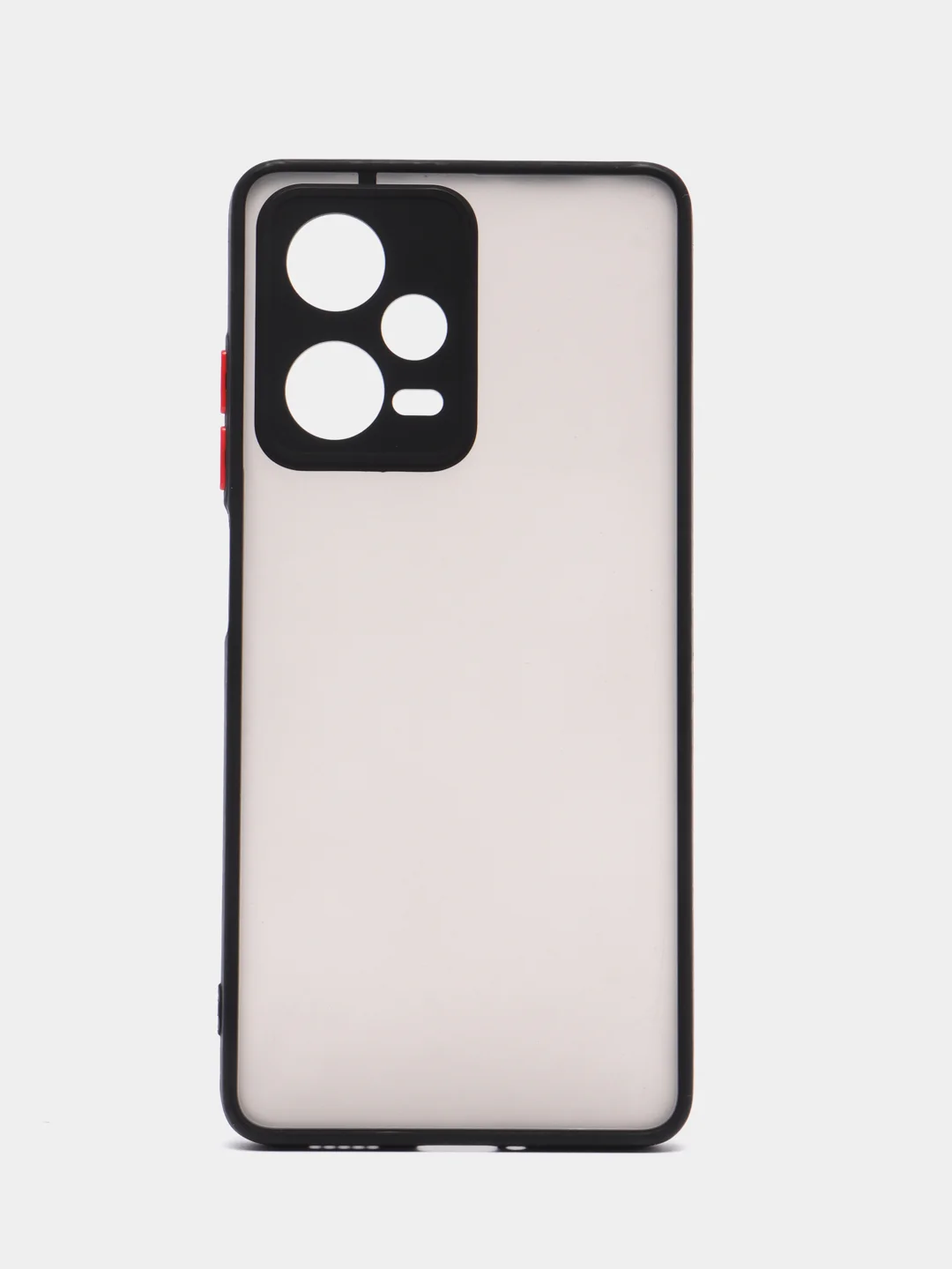 Черный чехол для Xiaomi Redmi Note 12 Pro Plus 5G, матовый, пластиковый