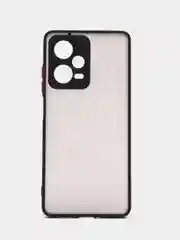 Черный чехол для Xiaomi Redmi Note 12 Pro Plus 5G, матовый, пластиковый