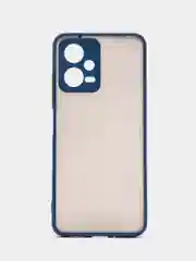Темно-синий чехол для Xiaomi Redmi Note 12 Pro Plus 5G, матовый, пластиковый