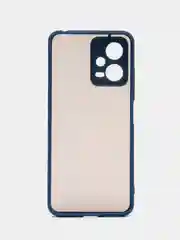 Темно-синий чехол для Xiaomi Redmi Note 12 Pro Plus 5G, матовый, пластиковый