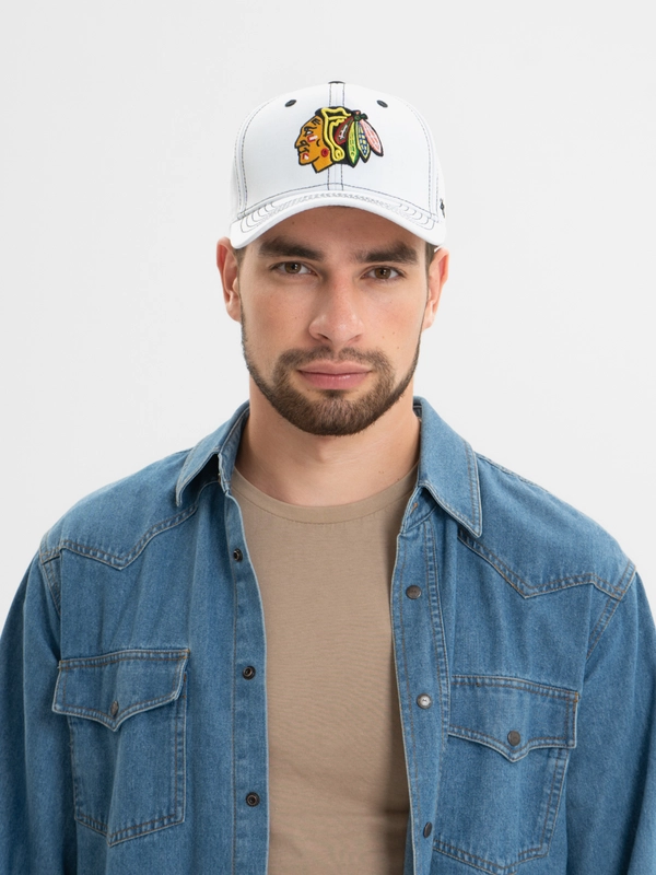 Бейсболка / кепка мужская / женская / унисекс NHL Chicago Blackhawks / НХЛ Чикаго Блэкхокс