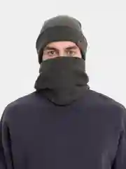Угольный набор: шапка и снуд