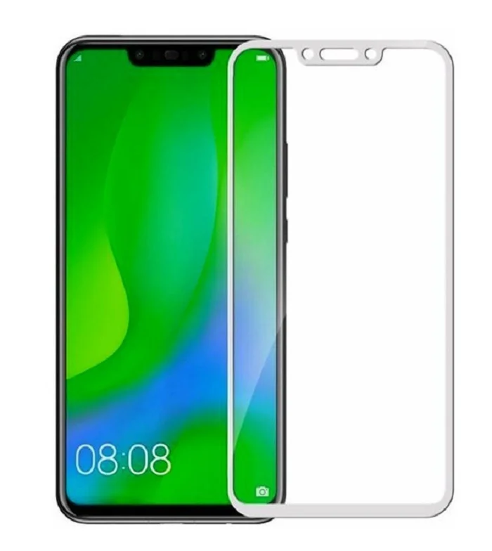 Защитное стекло для Huawei Nova 3/ Nova 3i, с белой рамкой