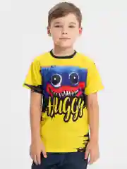 Желтый футболка детская
