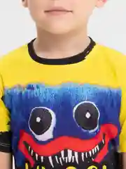 Желтый футболка детская