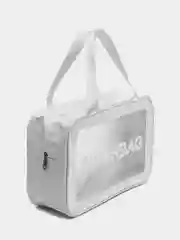 Белый косметичка дорожная Washbag, водонепроницаемая